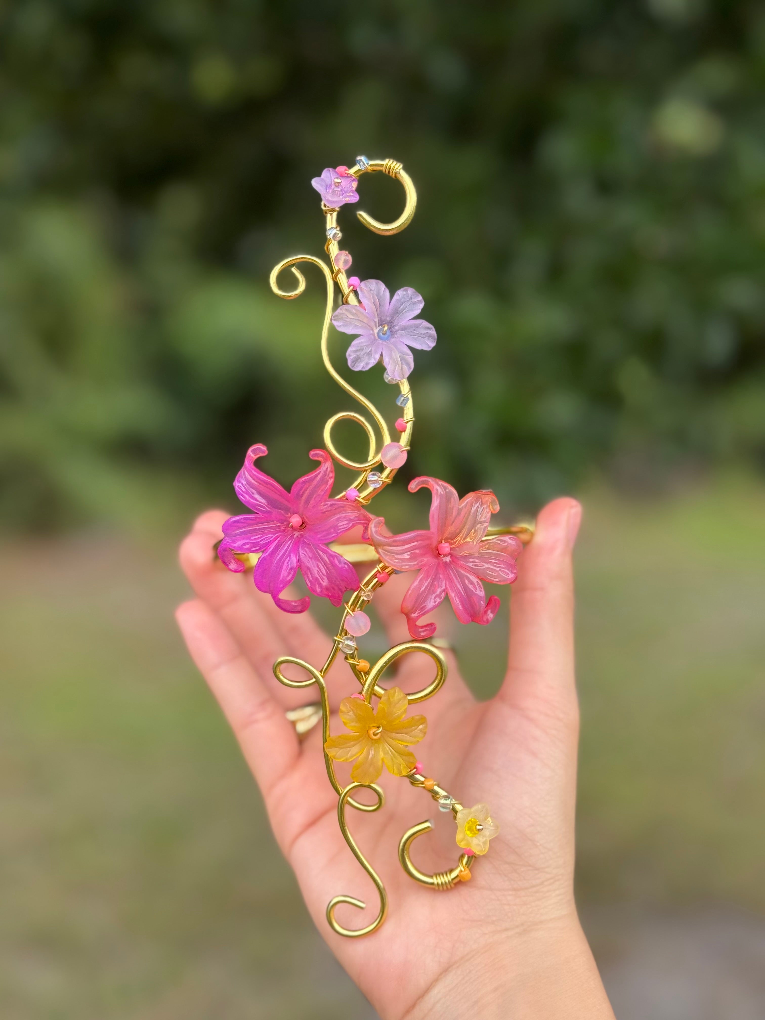 Fairy bloom arm cuff