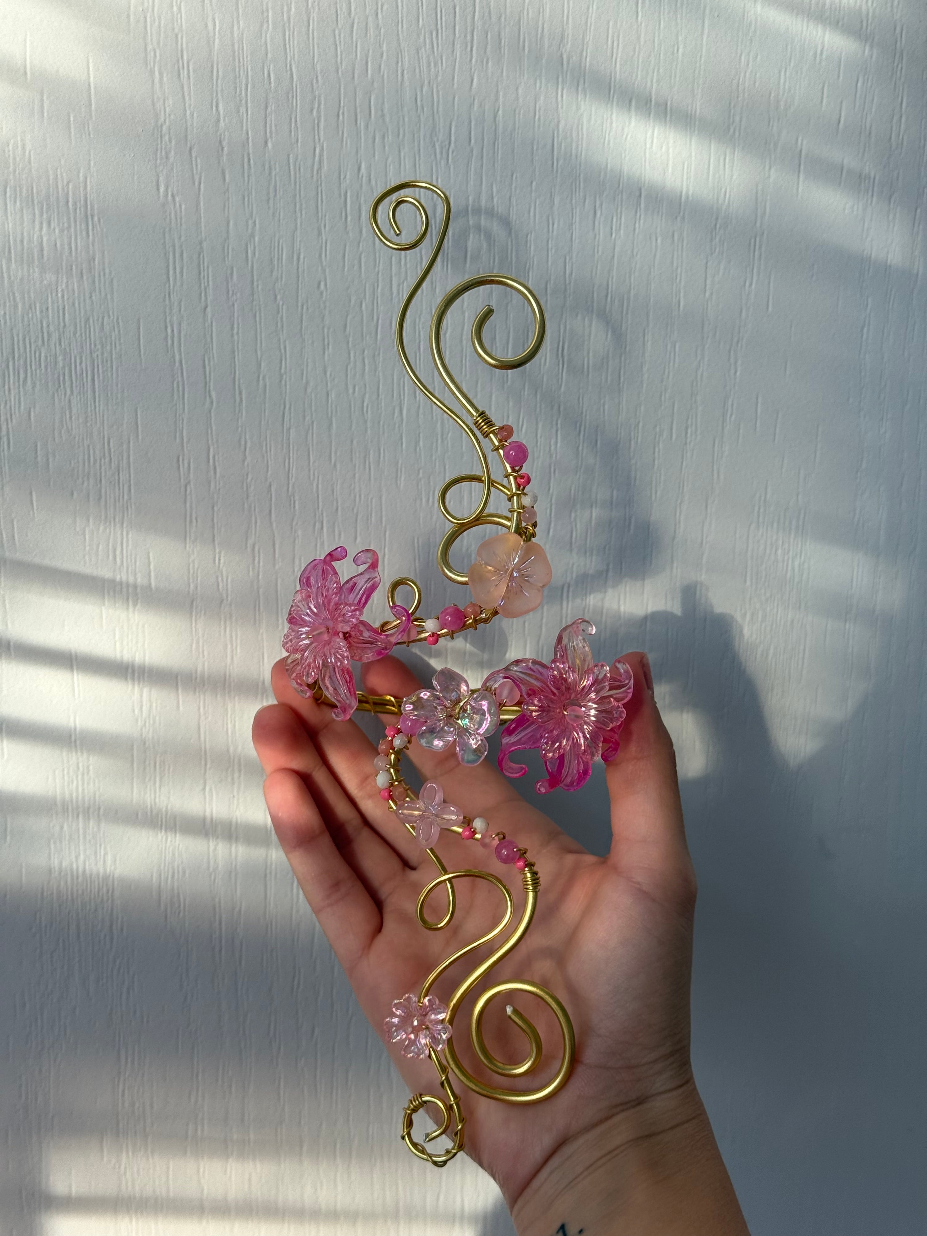Blush arm cuff