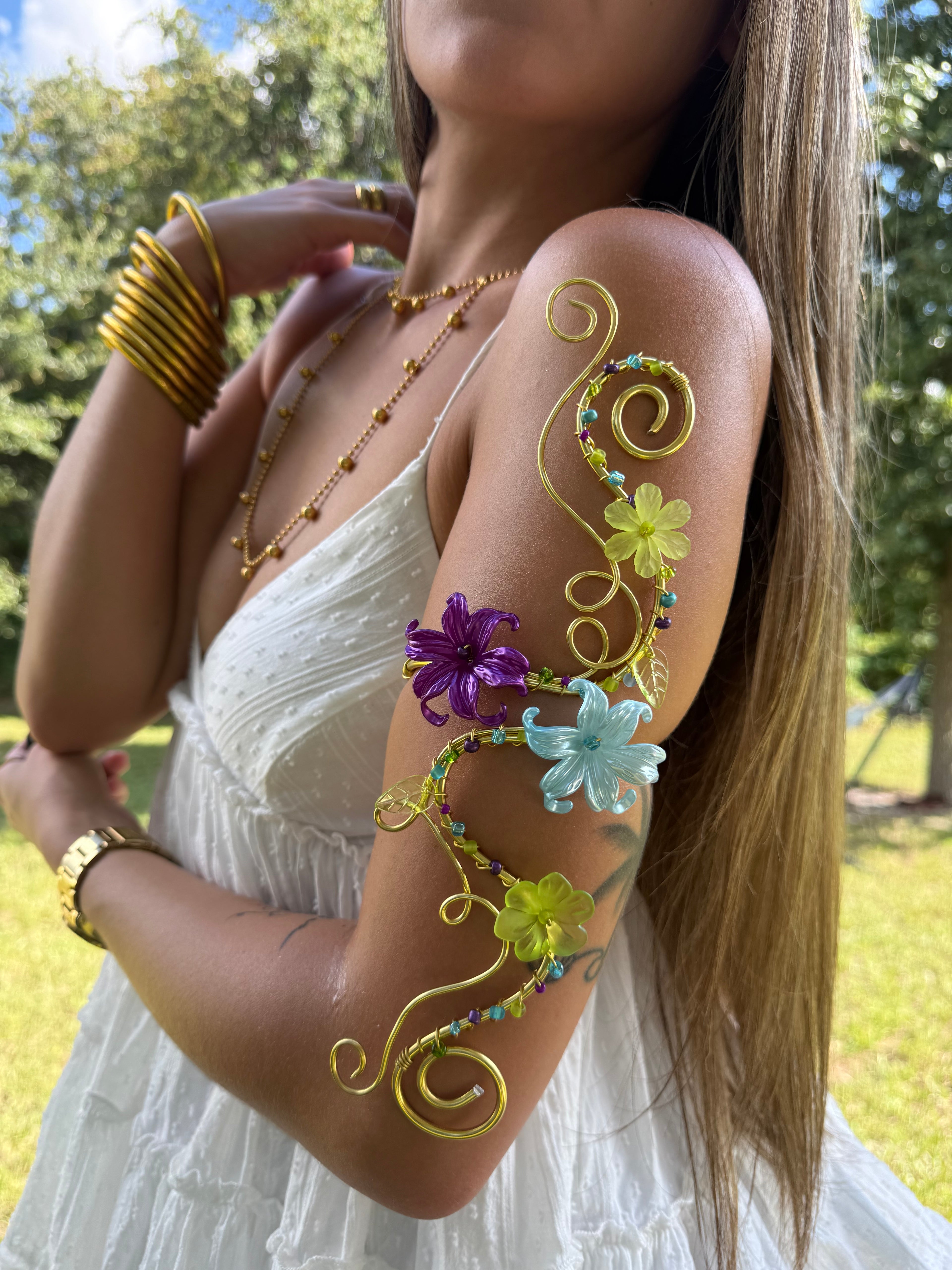 Midnight Garden arm cuff