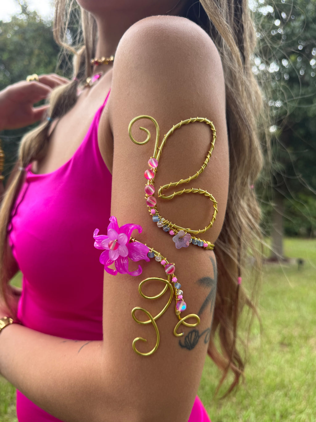 Butterfly Bloom arm cuff