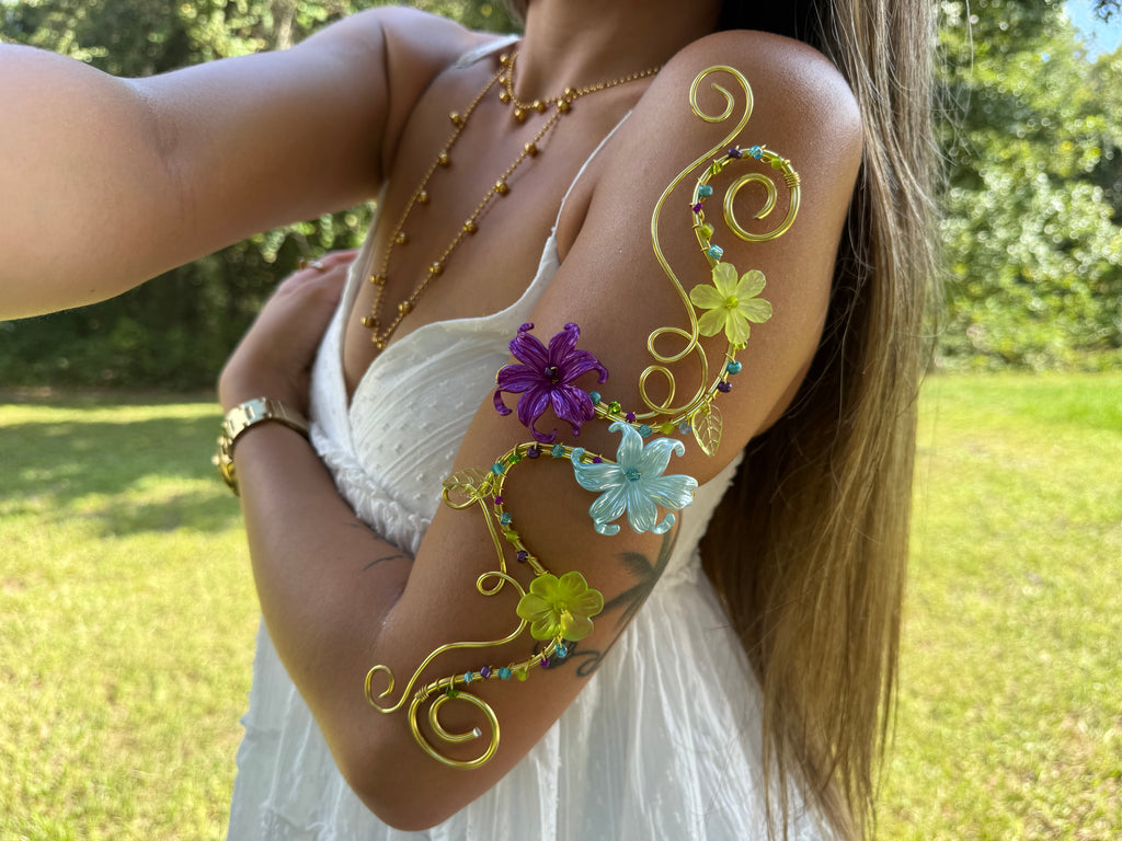 Midnight Garden arm cuff