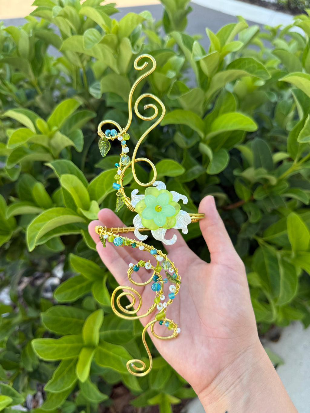 Wildflower arm cuff