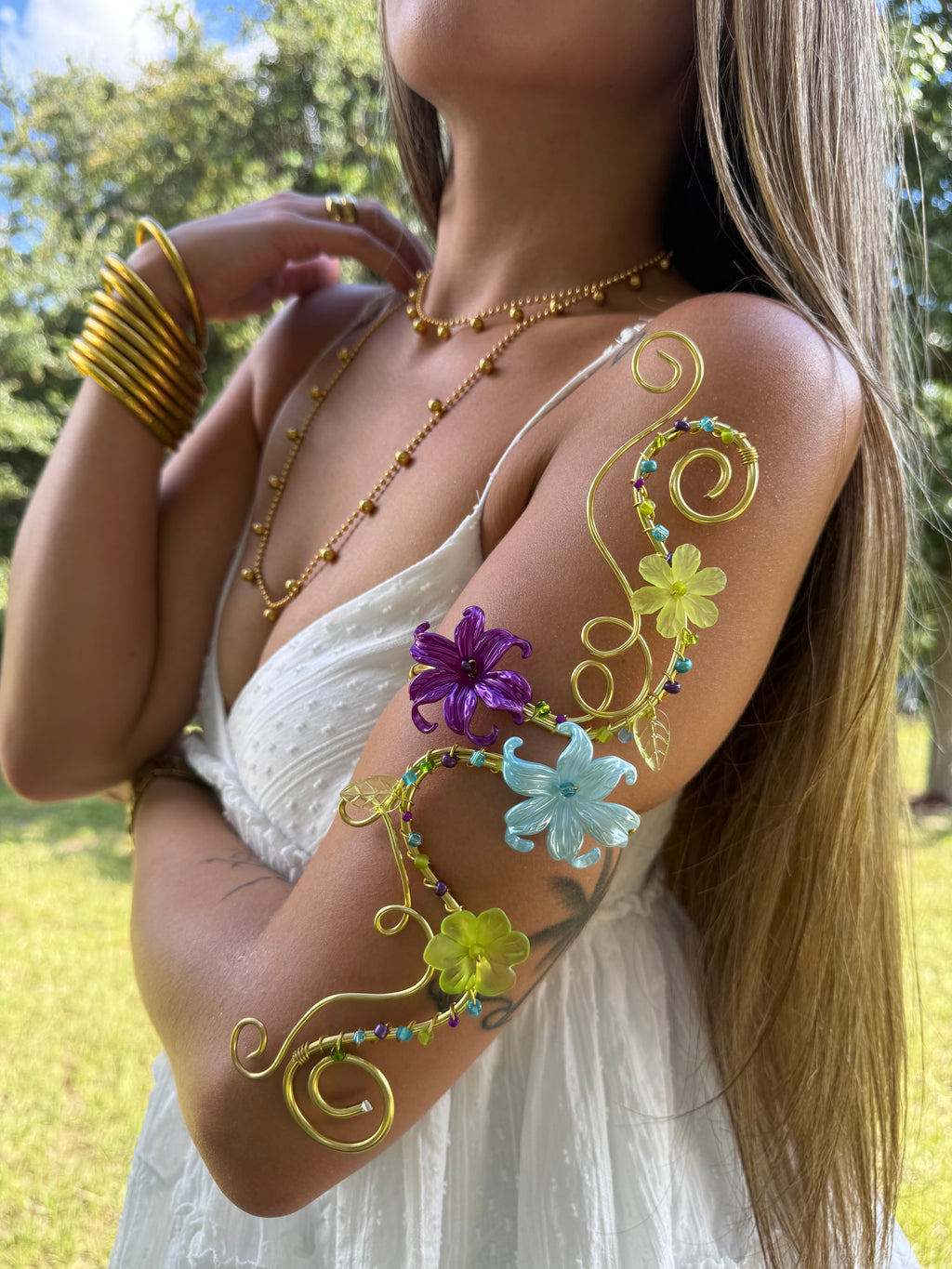 Midnight Garden arm cuff