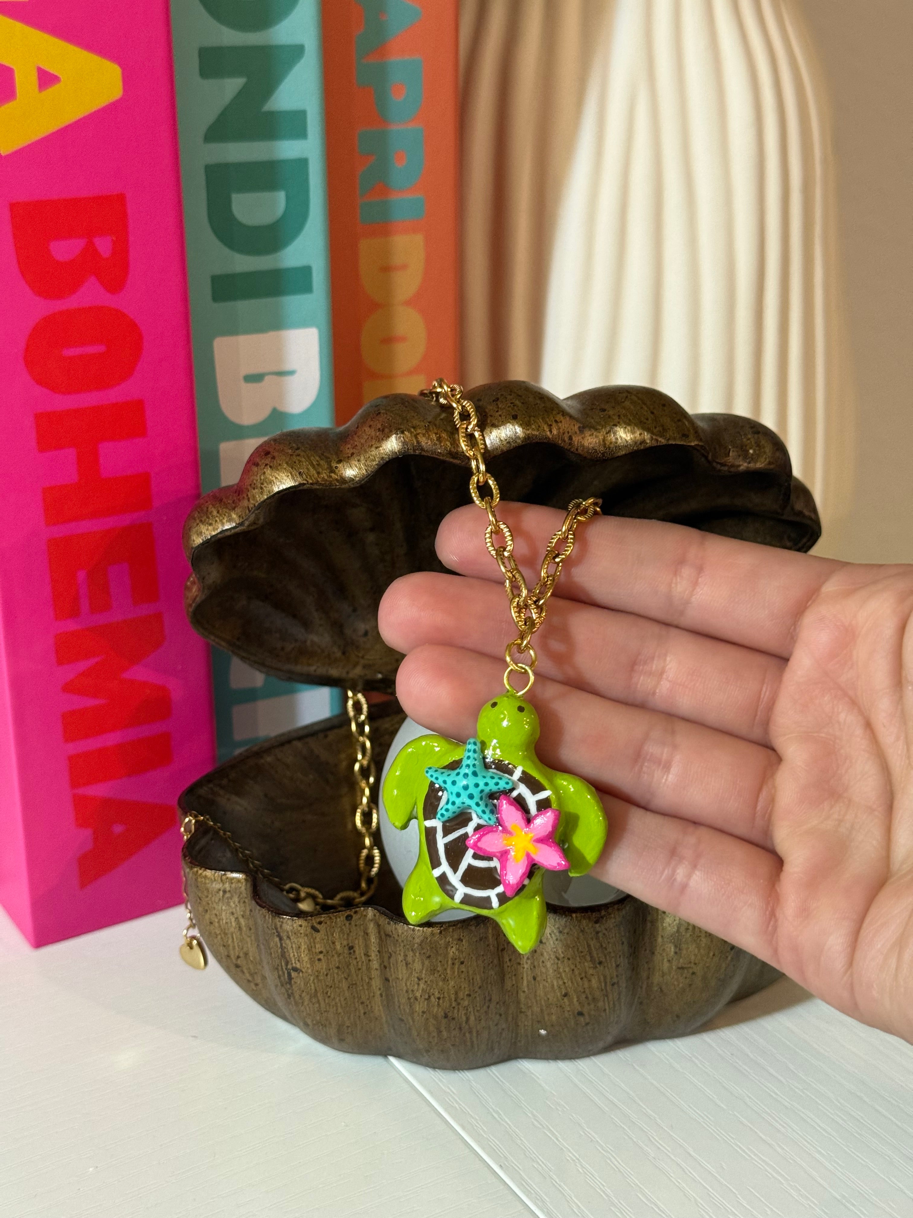 Island Turtle Necklace