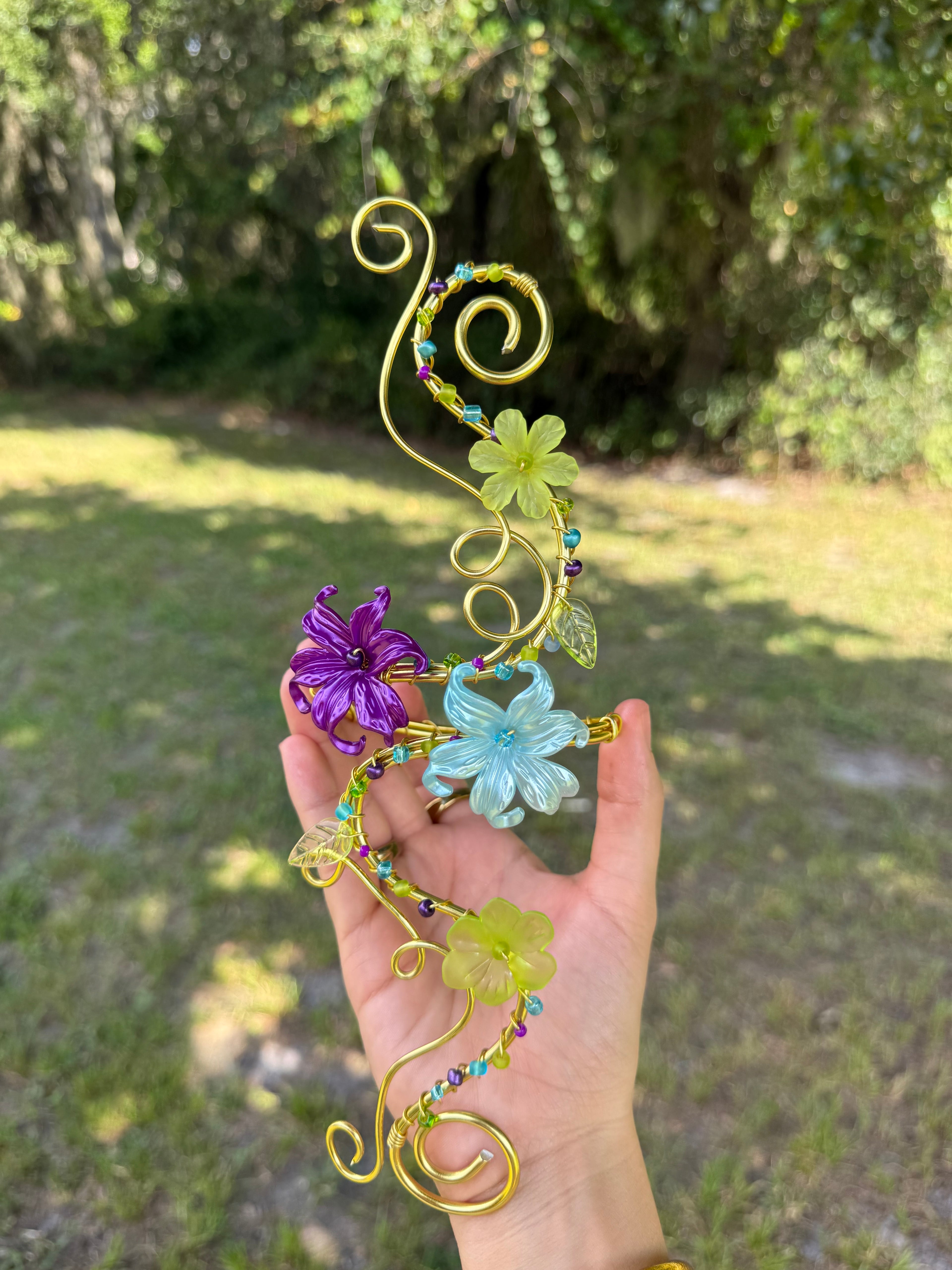 Midnight Garden arm cuff