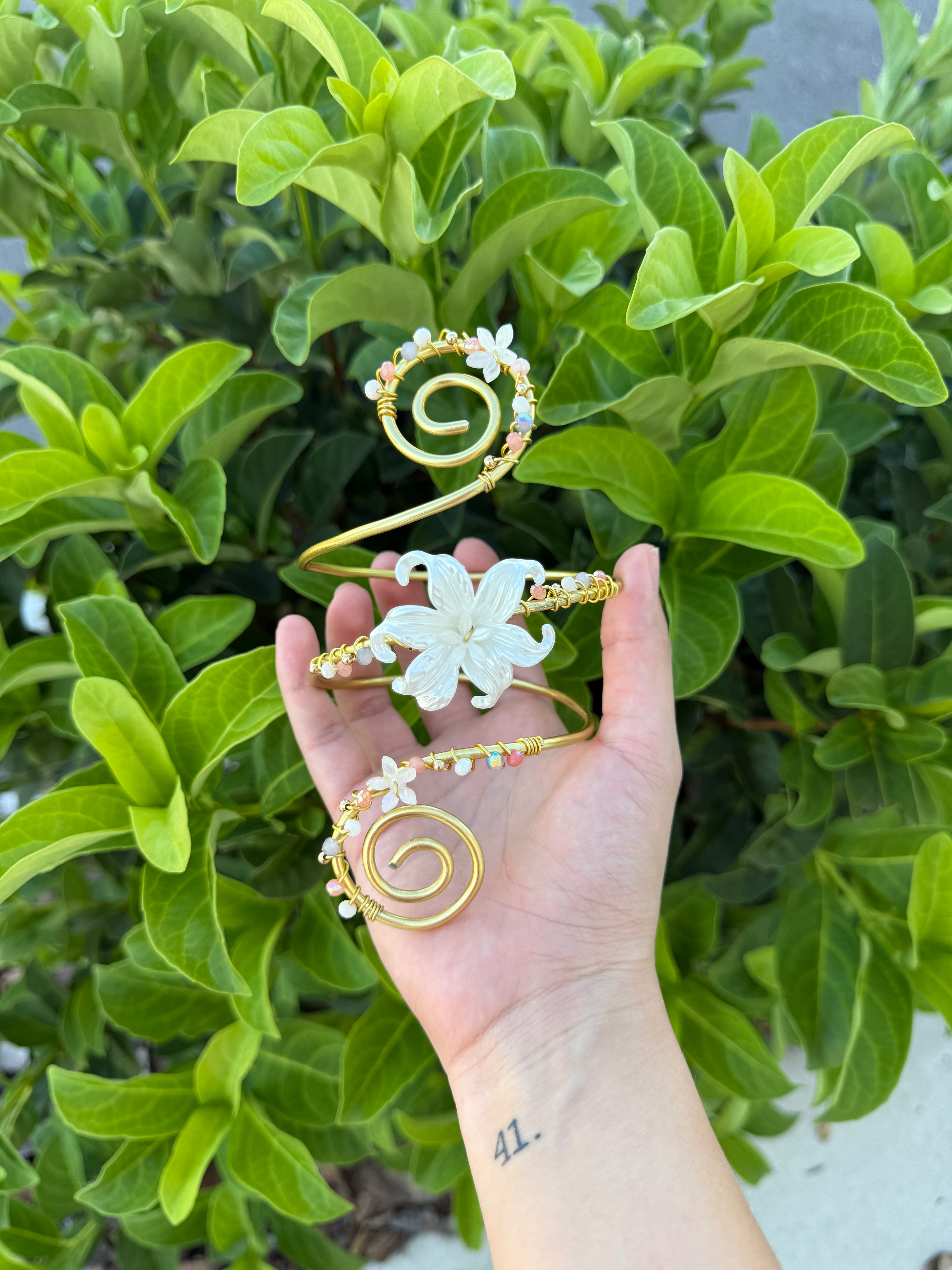 Soft Bloom arm cuff