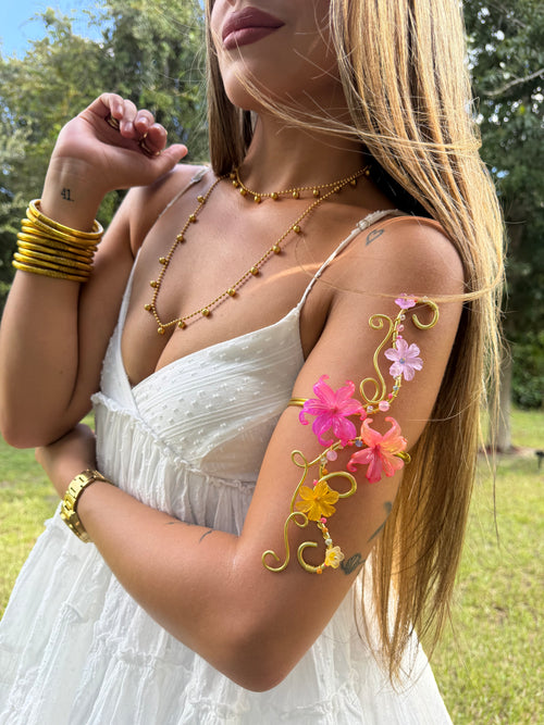 Fairy bloom arm cuff